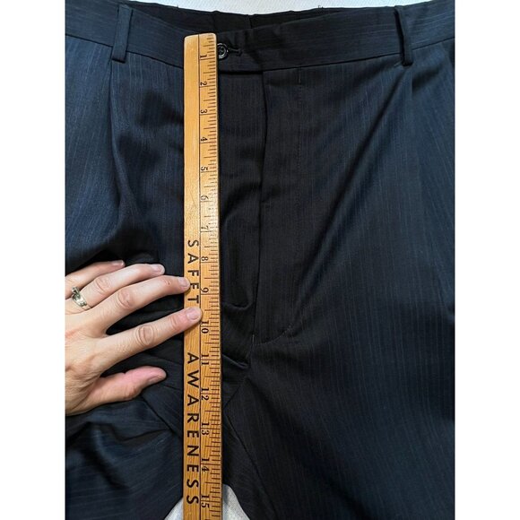 Jos. A. Bank Mens 2-Button Blazer Pleat Front Pant Wool 2-Piece Suit Sz 46L Gray - Picture 16 of 16